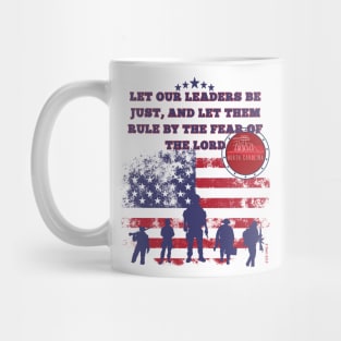 North Carolina-Let our leaders be just, and let them rule by the fear of the Lord Mug